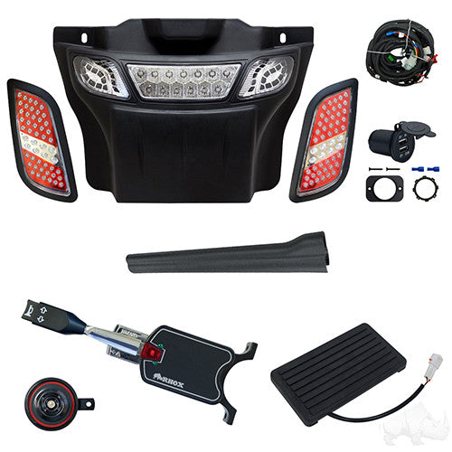 Deluxe LED Light Bar Kit, E-Z-Go RXV 08-15, (Standard, OE Fit)