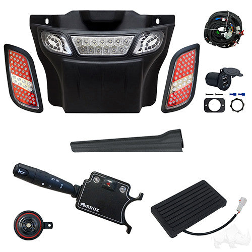 Deluxe LED Light Bar Kit, E-Z-Go RXV 08-15, (Deluxe, OE Fit)