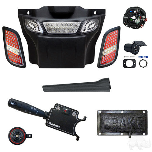 Deluxe LED Light Bar Kit, E-Z-Go RXV 08-15 (Deluxe, Pedal Mount)