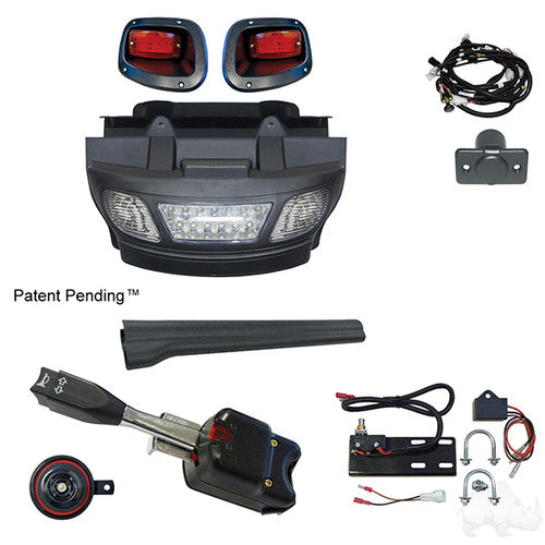 Deluxe Bumper Style Light Bar Light Kit for EZ-Go TXT 2014+