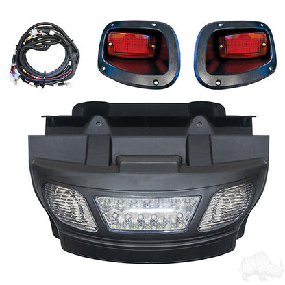 Light Bar Bumper Kit, Complete, LED, E-Z-Go TXT 14+