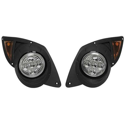 Super Bright LED Factory Style Headlights with Bezels, Yamaha Drive