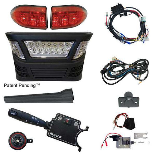 RHOX Light Bar for Club Car Precedent with Daytime Running Lights 08+ includes bucket harness