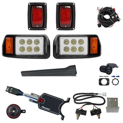 Club Car DS 93+ LED Deluxe Light Kit Factory OEM Cutouts