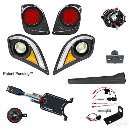 RHOX Deluxe LED Light Kit w/ RGBW LED Running Light, Yamaha Drive2