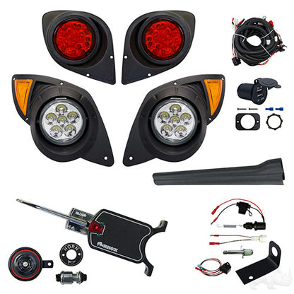 Deluxe LED Factory Light Kit, Yamaha Drive 07-16 (Basic, Brake Switch Kit)