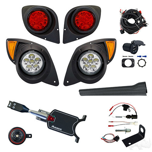 Deluxe LED Factory Light Kit, Yamaha Drive 07-16 (Standard, Brake Switch Kit)