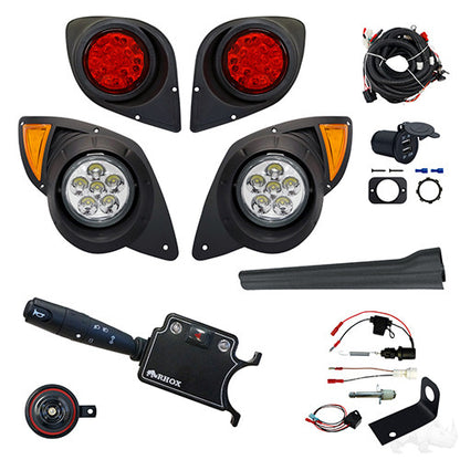 Deluxe LED Factory Light Kit, Yamaha Drive 07-16 (Deluxe Brake Switch Kit)