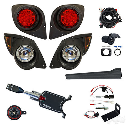 Deluxe Factory Light Kit w/ Plug & Play, Yamaha Drive 07-16 (Standard, Brake Switch Kit)