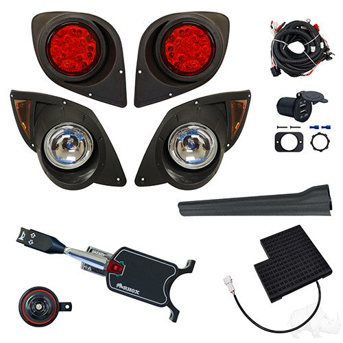 Deluxe Factory Light Kit, Yamaha Drive 07-16 (Standard, OE Pedal Mount)