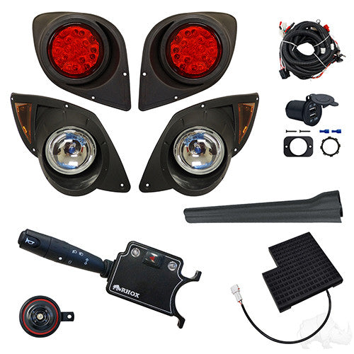 Deluxe Factory Light Kit, Yamaha Drive 07-16 (Deluxe, OE Pedal Mount)