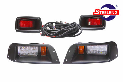 EZGO TXT 1996-2013 Golf Cart Adjustable LED Headlights / Taillights