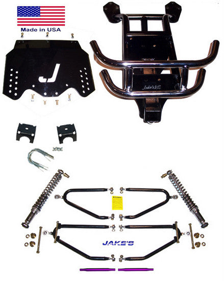 Jakes EZGO 4"-8" LIFT KIT 1994-2001 1/2 LONG TRAVEL ELECTRIC