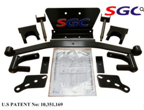 SGC 4'' SPINDLE EXTENSION LIFT KIT FOR CLUB CAR PRECEDENT (2004+) GOLF CART