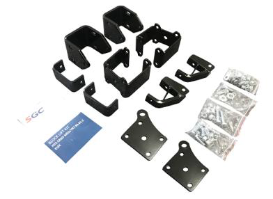 LKTX01-Lift Kit - 4" Block EZGO TXT (1994-2001.5) Electric