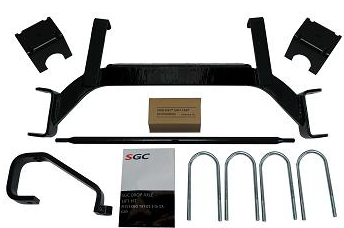 6Ã¢â‚¬Â Drop Axle Lift Kit for EZGO TXT GAS (2008.5-Newer)