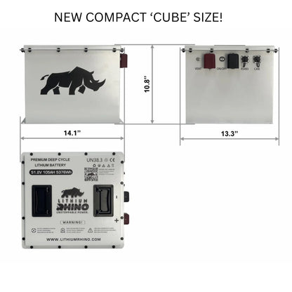 Lithium Rhino 48V 105Ah CUBE Conversion Kit