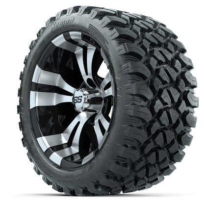 Set of (4) 14 in GTW Vampire Wheels with 23x10-14 GTW Nomad All-Terrain Tires