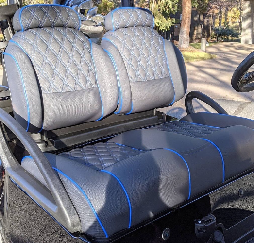 Lazy Life Luxury Two Tone High Back Seat - Rear Seat