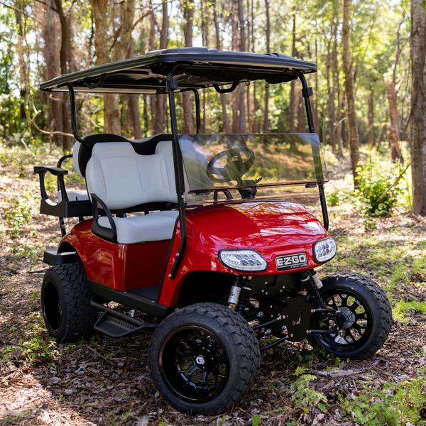 GTW® Assault 14” Ultra-Wide Gloss Black Golf Cart Wheel