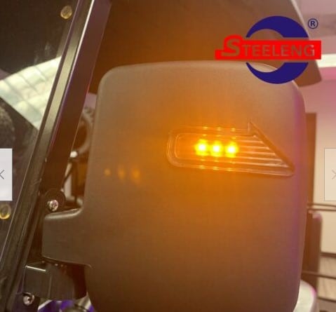 SGC Universal Side Mirrors with LED Turn Signals (pair)