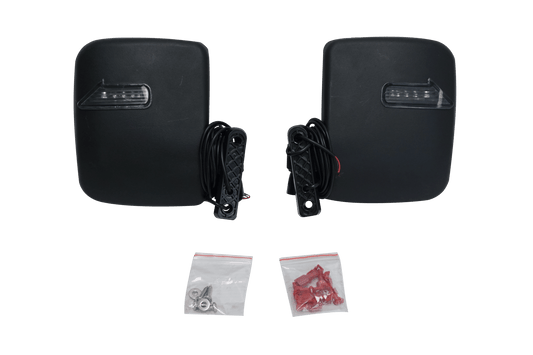 SGC Universal Side Mirrors with LED Turn Signals (pair)