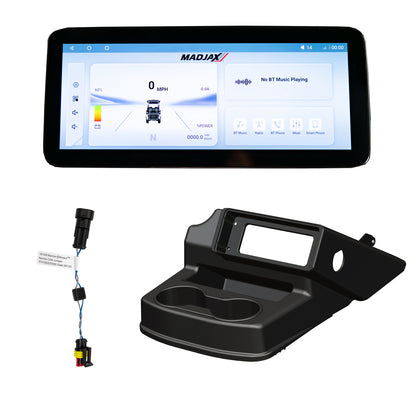 MadJax® Kinect™ Display Screen Kit for A/C motor EZGO RXV with Lead Acid Battery Setup and Navitas TAC2