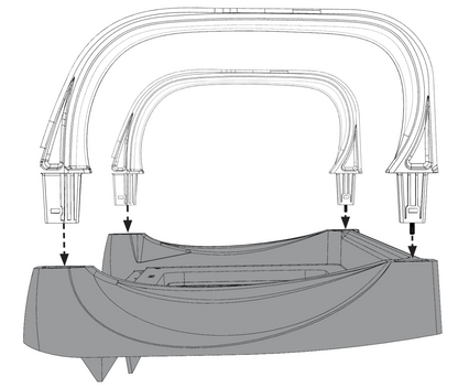 Max 5 Arm Rest replacement (single arm rest)