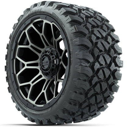 Set of (4) 15″ GTW Bravo Bronze Wheels with 23x10-R15 Nomad All-Terrain Tires