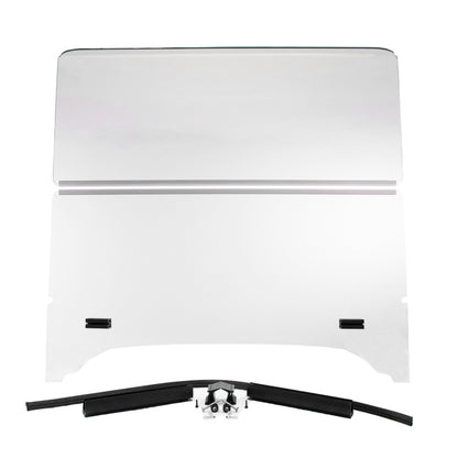 EZGO TXT Folding Clear 1/4” Windshield for Storm Body Kits with 3/4” Struts