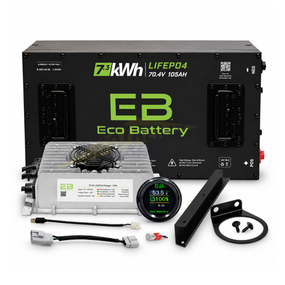 Eco Battery 70V 105Ah Lithium Battery Bundle
