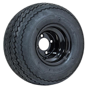 8 GTW® Topspin Tire & Black Steel Wheel Assembly