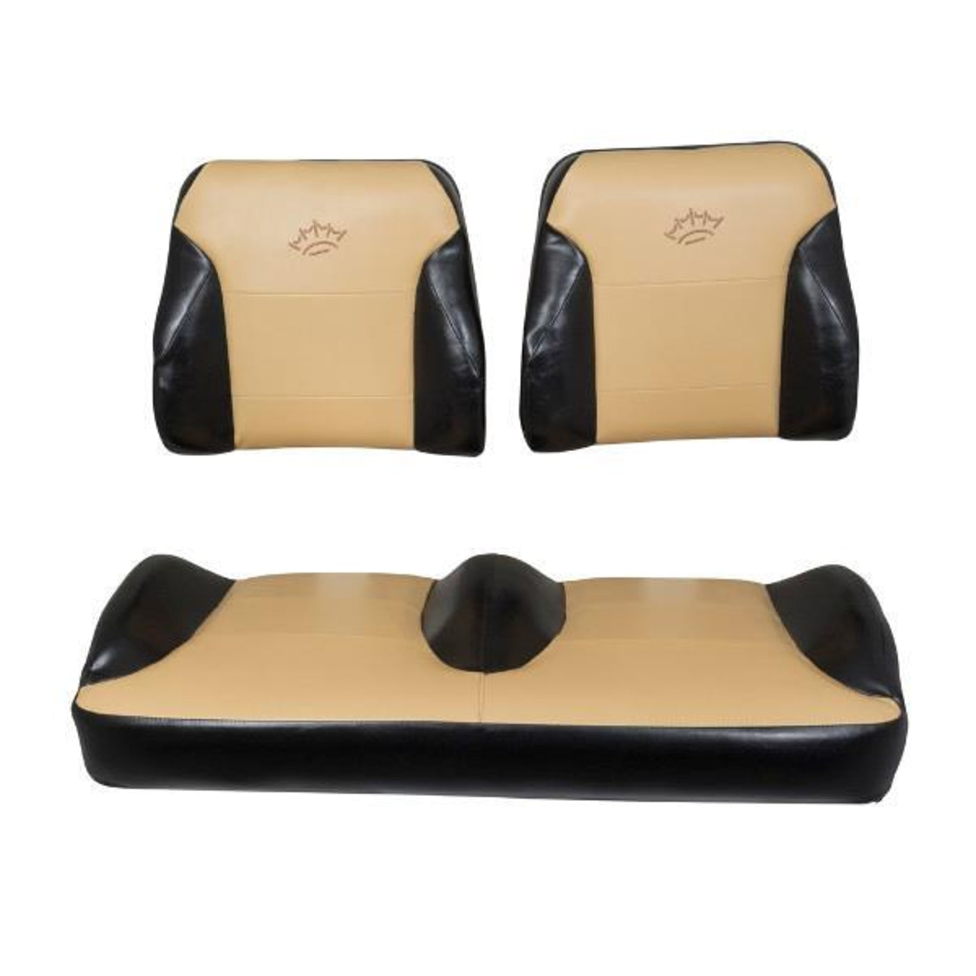 E-Z-GO TXT Black/Tan Suite Seats (Years 1994.5-2013)