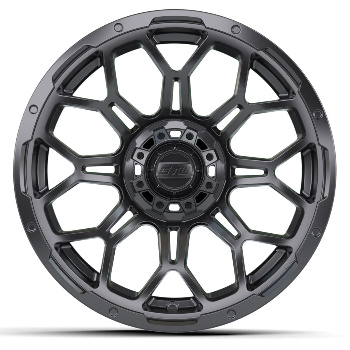 15x7 GTW® Bravo Wheel (Matte Black)