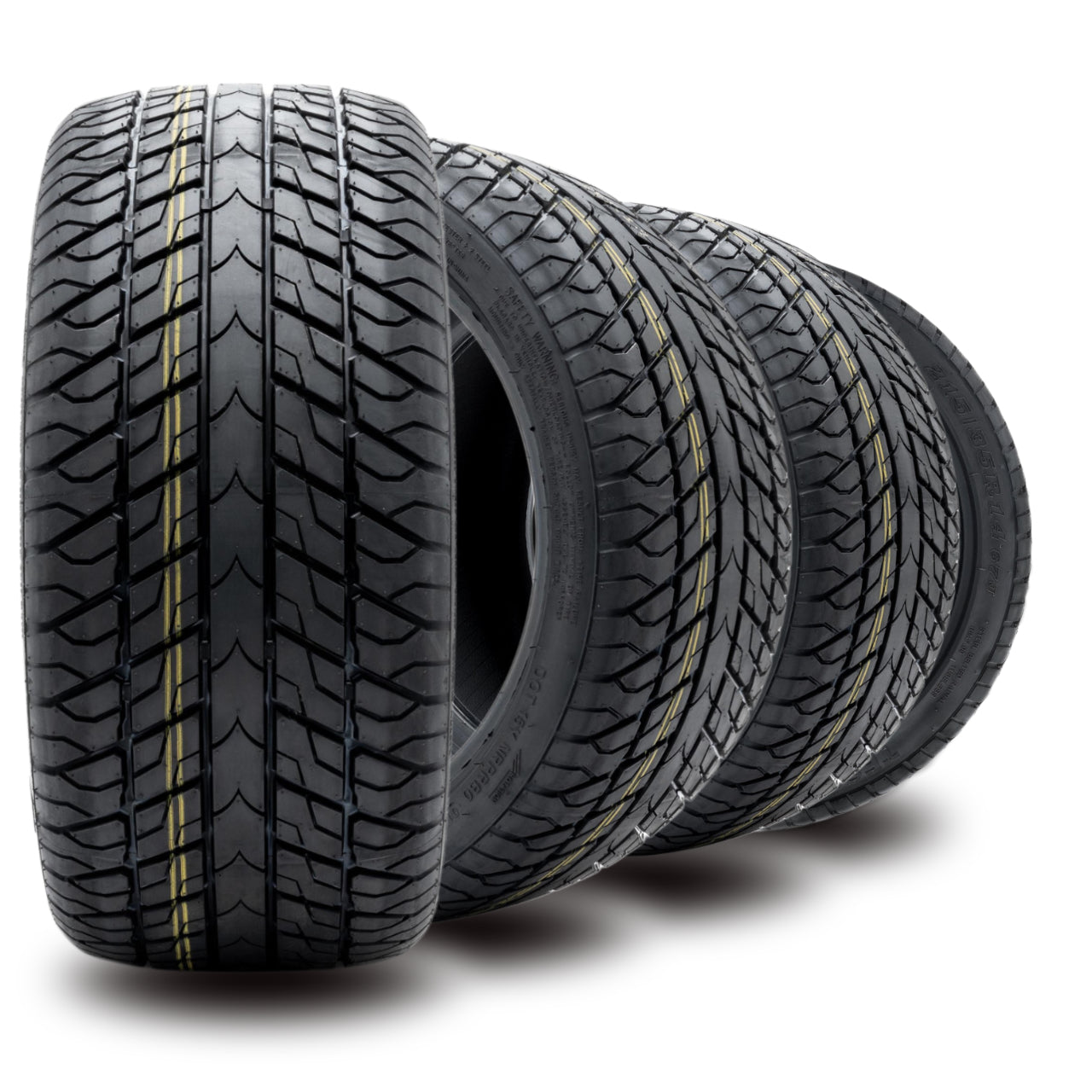 MODZ Tesseact 215/35R14 Steel 215/35/14 - Set of 4