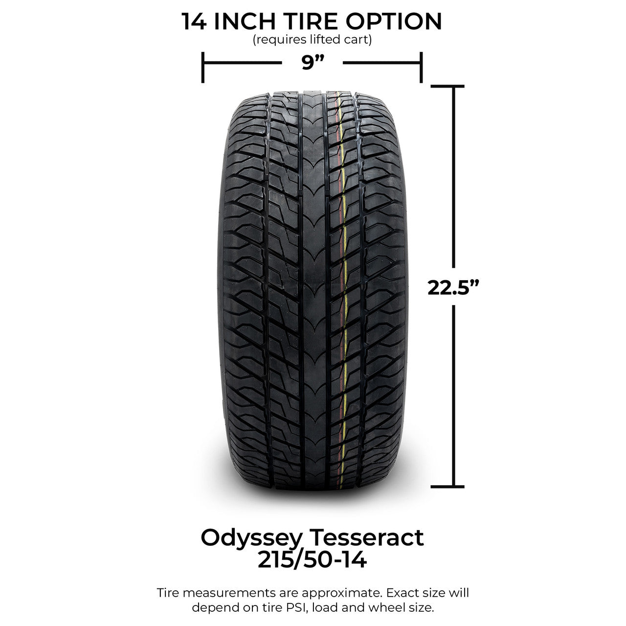 MODZ Tesseact 215/50R14 Steel 215/50R14 - Set of 4