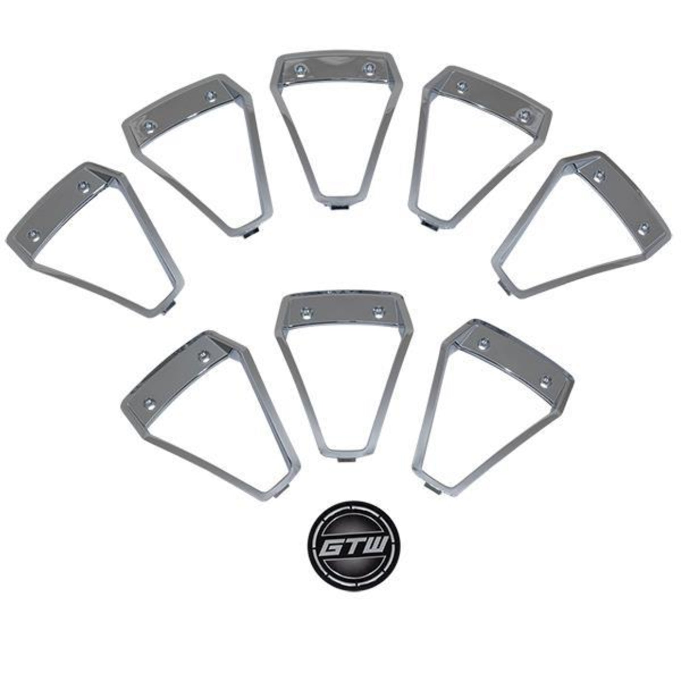 GTW® Chrome Wheel Inserts for 14x7 Nemesis Wheel