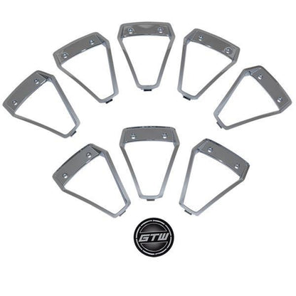 GTW® Chrome Wheel Inserts for 14x7 Nemesis Wheel