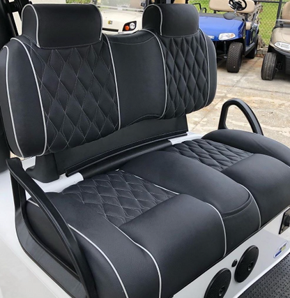 Lazy Life Premium Bench Back Two Tone Seats - Front Seat