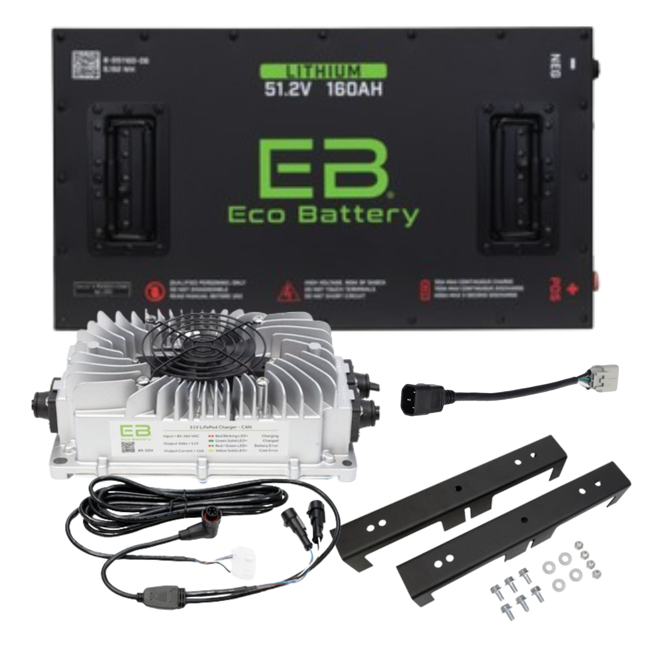 Eco Battery 48v 160ah Gen2 Lithium Bundle