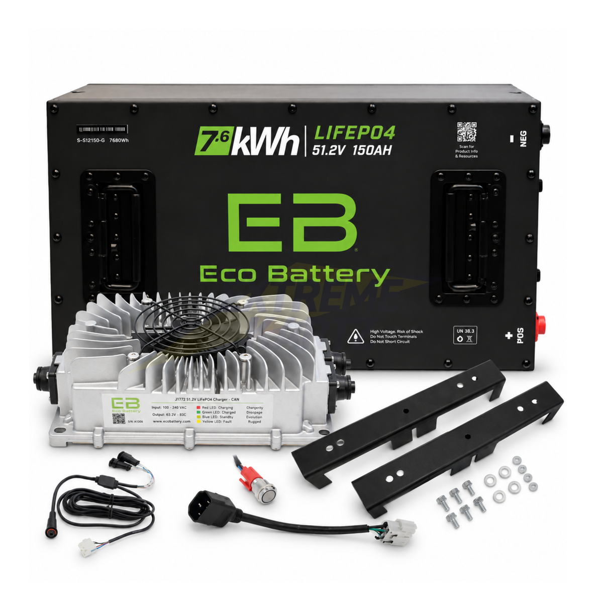 Eco Battery 48v 150ah Lithium Bundle