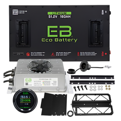 Eco Battery 48V 160AH Lithium Bundle Kit