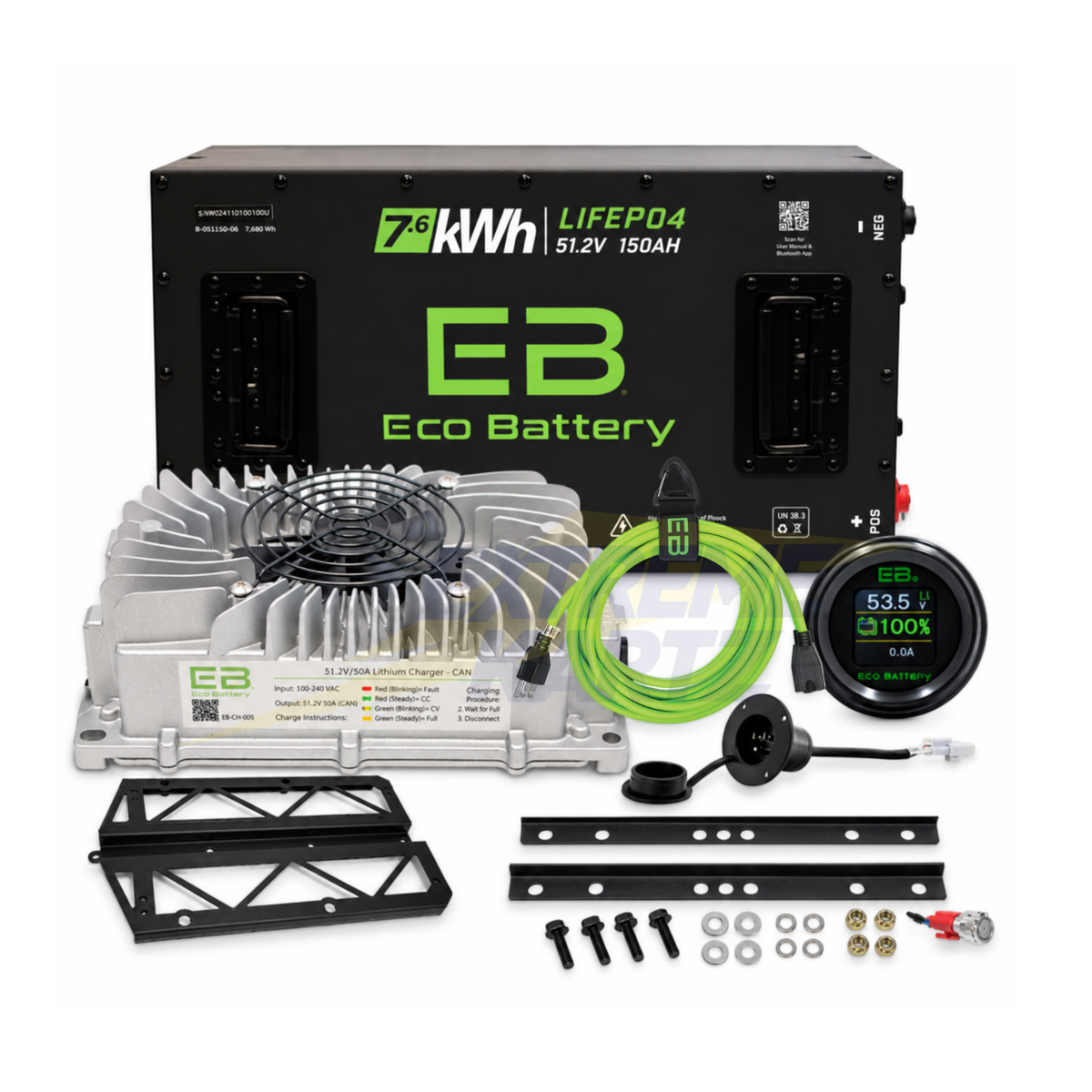 Eco Battery 48v 150ah Lithium Bundle