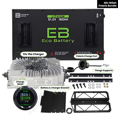 Polaris Ranger -  Eco Battery 48V 160AH Bundle