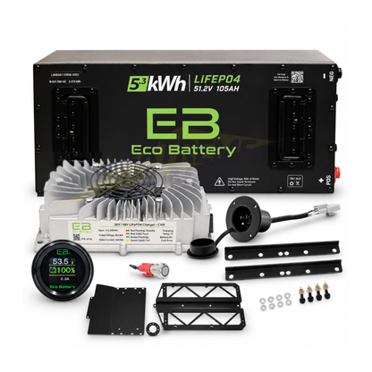 Eco Battery 48V 105Ah Skinny Bundle - Select your Cart