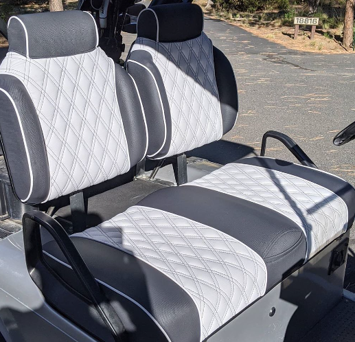 Lazy Life Premium Two Tone High Back Seats - Front Seat