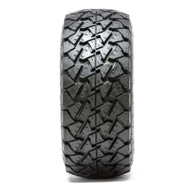 14 GTW Element Black and Machined Wheels with 22 Timberwolf Mud Tires  Set of 4