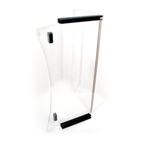 Clear E-Z-GO Folding Windshield (Years 4-Caddy Models)