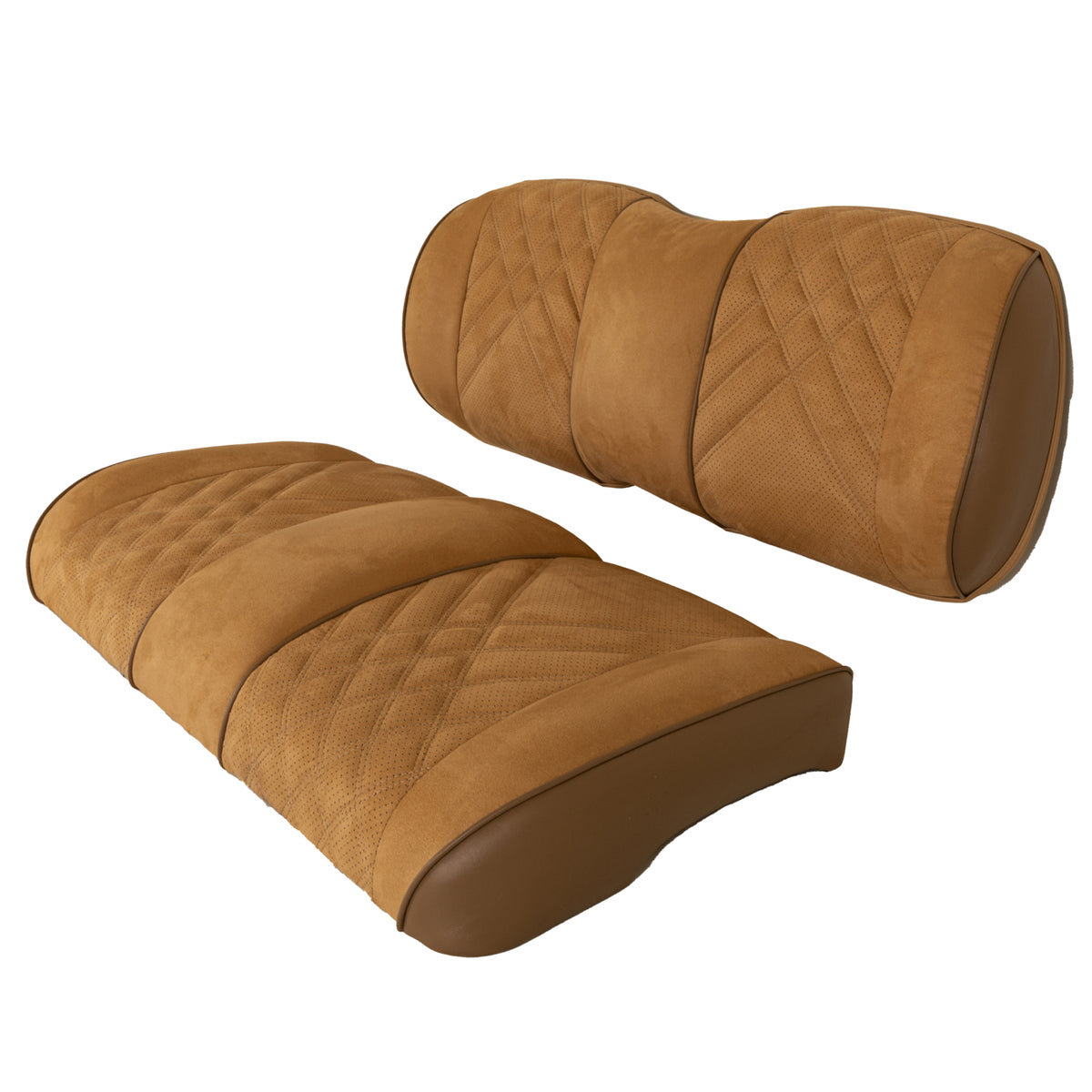 Premium RedDot® Honey Suede Front Seat Assemblies for Club Car Precedent Onward Tempo