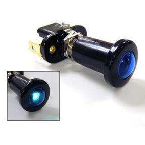10 Amp Push-Pull Switch Illuminates Blue 12V